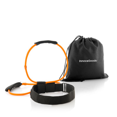 Belt with resistance bands for Glutes and Exercise Guide Bootrainer In