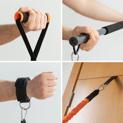 Integrated Portable Training System with Exercise Guide Gympak Max Inn