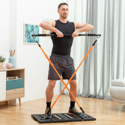 Integrated Portable Training System with Exercise Guide Gympak Max Inn