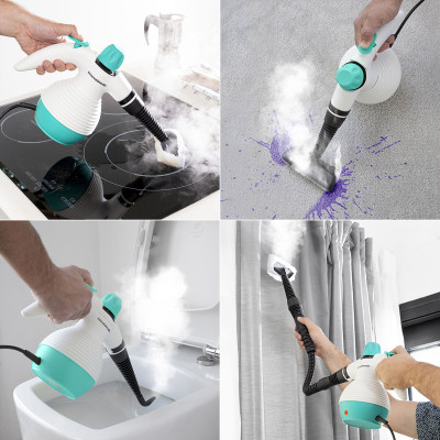 Multi-purpose, 9-in-1 Hand-held Steamer with Accessories Steany Innova