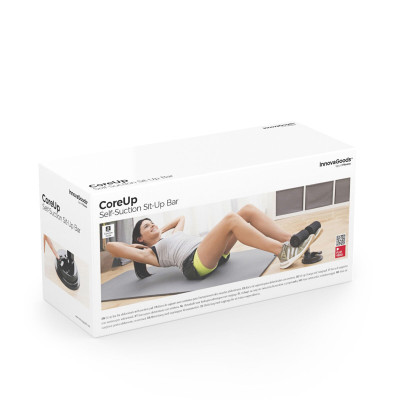 Sit-up Bar for Abdominals with Suction Pad and Exercise Guide CoreUp I