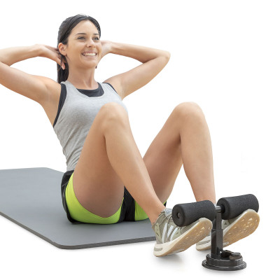 Sit-up Bar for Abdominals with Suction Pad and Exercise Guide CoreUp I