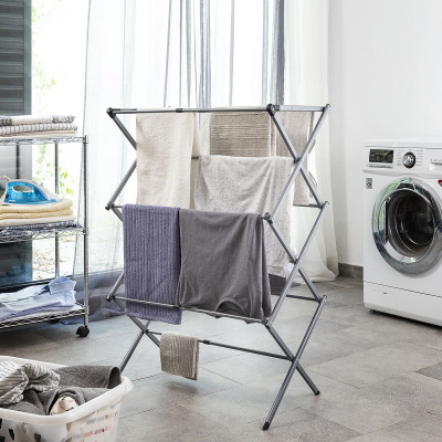 Folding and Extendable Metal Clothes Dryer with 3 Levels Cloxy InnovaG