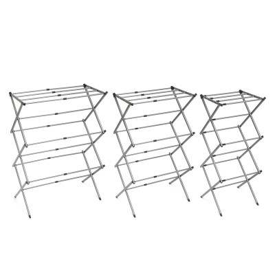 Folding and Extendable Metal Clothes Dryer with 3 Levels Cloxy InnovaG