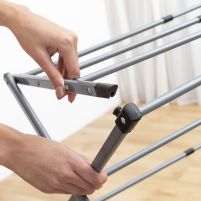 Folding and Extendable Metal Clothes Dryer with 3 Levels Cloxy InnovaG