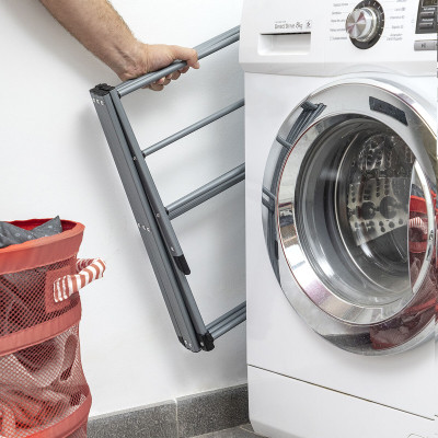 Folding and Extendable Metal Clothes Dryer with 3 Levels Cloxy InnovaG