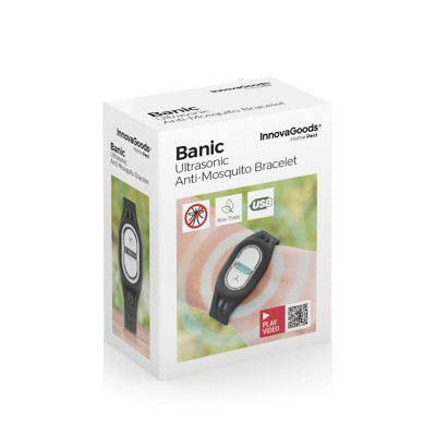 Rechargeable Mosquito-repellent Bracelet using Ultrasound Banic Innova