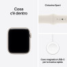 Smartwatch Apple Apple Watch SE3 White 44 mm 1,78" Ø 44 mm
