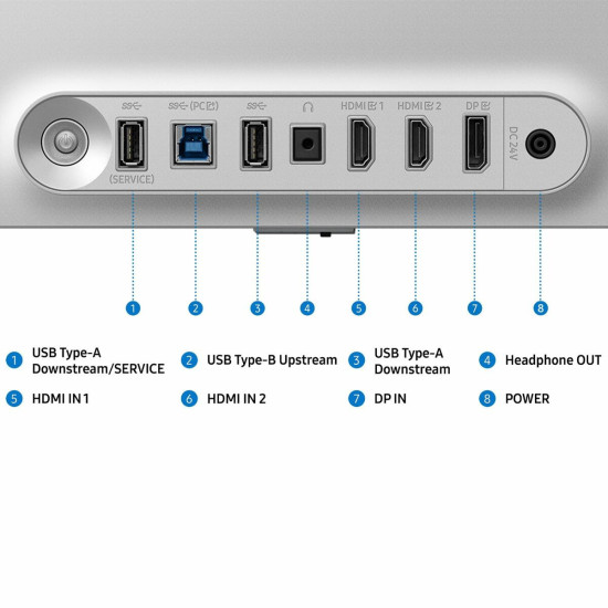 Gaming Monitor Samsung Odyssey OLED G6 G60SF S27FG602SU Quad HD 27"