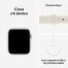 Smartwatch Apple MEHJ4QL/A White Ø 44 mm