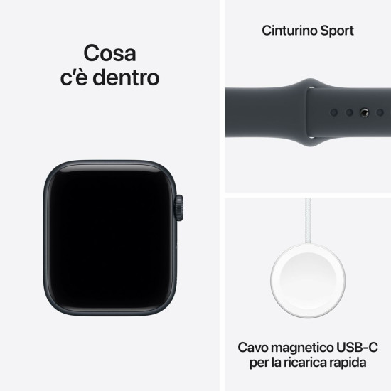 Smartwatch Apple MEHN4QL/A Black Ø 44 mm