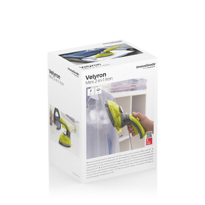 Mini Vertical and Horizontal 2-in-1 Steam Iron Velyron InnovaGoods 800
