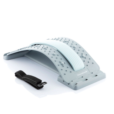 Lumbar Corrector, Stretcher and Support with Pressure and Magnetic Poi
