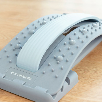 Lumbar Corrector, Stretcher and Support with Pressure and Magnetic Poi