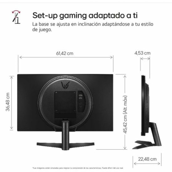 Gaming Monitor LG 27GS60F-B Full HD 27"
