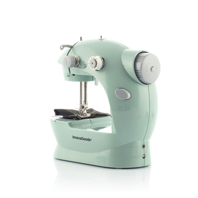 Mini Portable Sewing Machine with LED, Thread Cutter and Accessories S