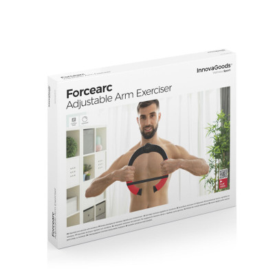 Adjustable Arm Exerciser with Resistance and Exercise Guide Forcearc I