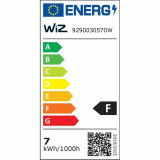 Smart Light bulb Wiz ST64 E27 50 W Multicolour Golden 7 W 640 lm (2 Un