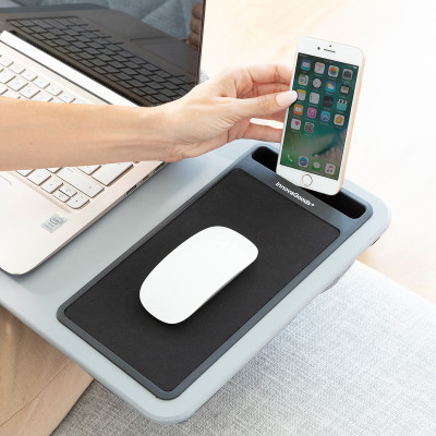 Portable Laptop Desk with XL Cushion Deskion InnovaGoods Portable Laptop Desk with XL Cushion Deskion InnovaGoods