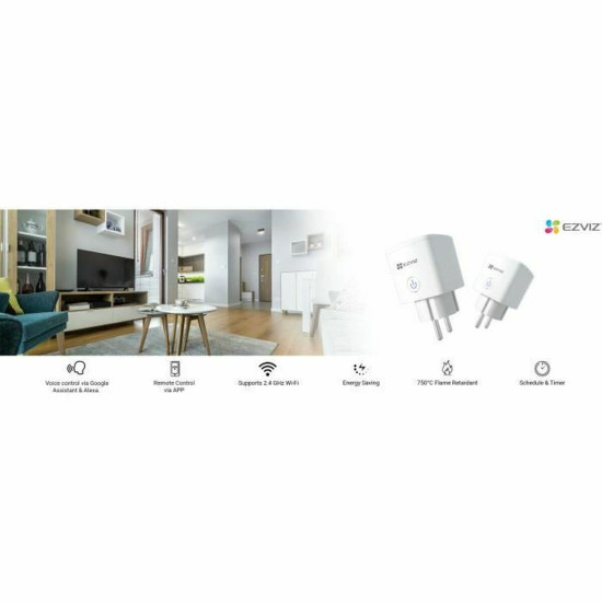 Smart Plug Ezviz T30-A Wi-Fi 220 V 220-240 V