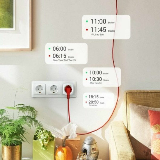 Smart Plug Ezviz T30-A Wi-Fi 220 V 220-240 V