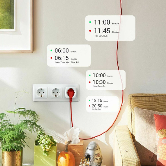 Smart Plug Ezviz T30-A Wi-Fi 220 V 220-240 V