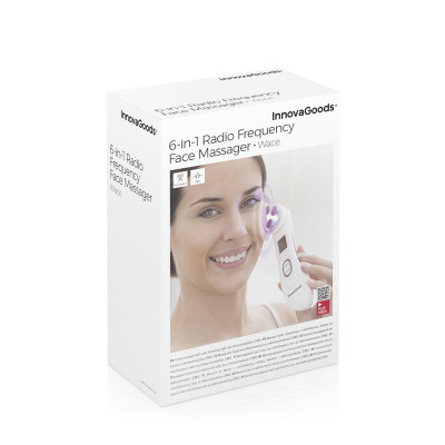 Facial Massager with Radiofrequency, Phototherapy and Electrostimulati
