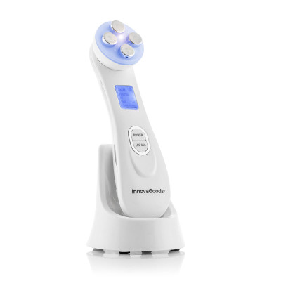Facial Massager with Radiofrequency, Phototherapy and Electrostimulati