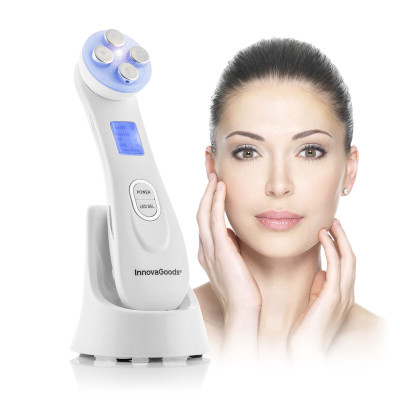 Facial Massager with Radiofrequency, Phototherapy and Electrostimulati