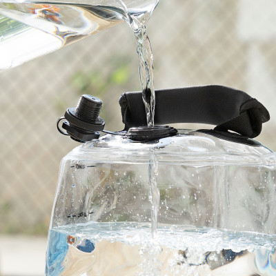 Water-filled Kettle Bell for Fitness Training with Exercise Guide Fibe