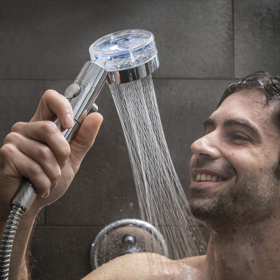 Eco-shower with Pressure Propeller and Purifying Filter Heliwer Innova