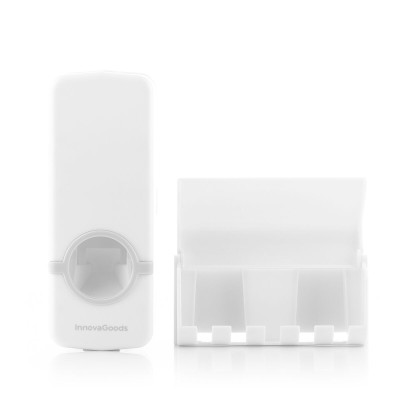 Toothpaste Dispenser and Holder Diseeth InnovaGoods Toothpaste Dispenser and Holder Diseeth InnovaGoods