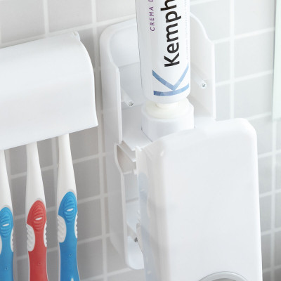 Toothpaste Dispenser and Holder Diseeth InnovaGoods Toothpaste Dispenser and Holder Diseeth InnovaGoods
