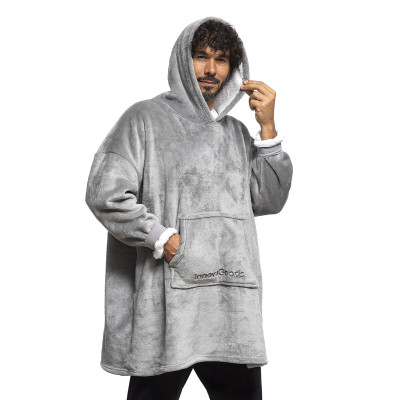 Oversized Sweatshirt Blanket with Fleece Lining Swug InnovaGoods Oversized Sweatshirt Blanket with Fleece Lining Swug InnovaGoods