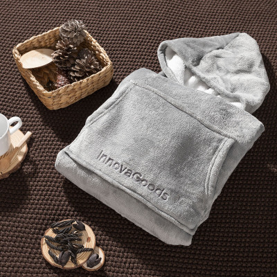 Oversized Sweatshirt Blanket with Fleece Lining Swug InnovaGoods Oversized Sweatshirt Blanket with Fleece Lining Swug InnovaGoods