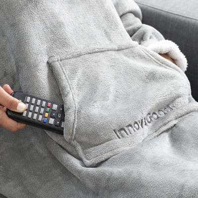 Oversized Sweatshirt Blanket with Fleece Lining Swug InnovaGoods Oversized Sweatshirt Blanket with Fleece Lining Swug InnovaGoods