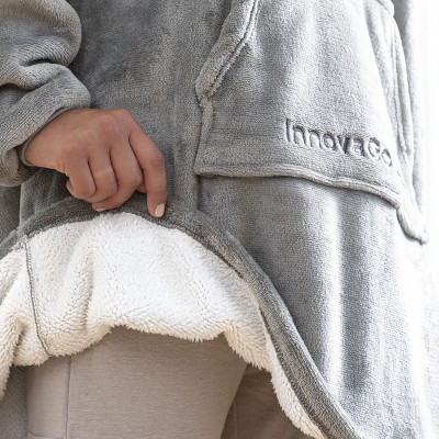 Oversized Sweatshirt Blanket with Fleece Lining Swug InnovaGoods Oversized Sweatshirt Blanket with Fleece Lining Swug InnovaGoods
