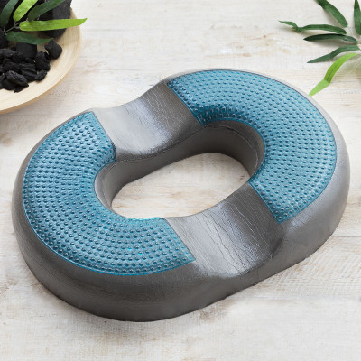 Gel & Bamboo Charcoal Cushion with Removable Cover Charnut InnovaGoods Gel & Bamboo Charcoal Cushion with Removable Cover Charnut InnovaGoods