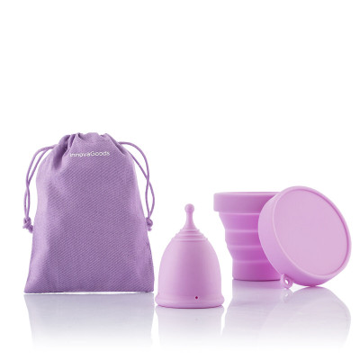 Menstrual Cup with Accessories Kuppy InnovaGoods Menstrual Cup with Accessories Kuppy InnovaGoods