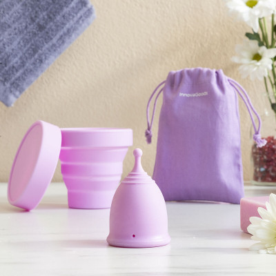 Menstrual Cup with Accessories Kuppy InnovaGoods Menstrual Cup with Accessories Kuppy InnovaGoods