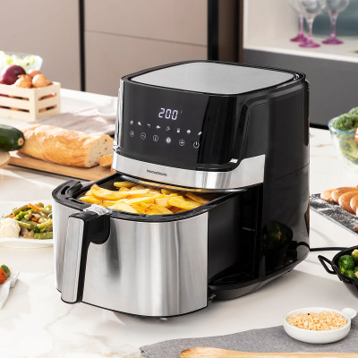 Air Fryer InnovaGoods Fryinn Pro 5500 Black 1700 W 5,5 L Stainless ste