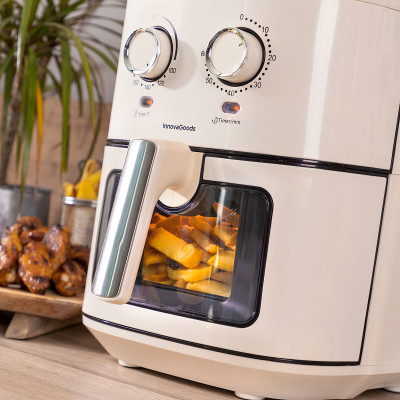 Air Fryer InnovaGoods Vynner Pro 6500 Cream 1700 W 6,5 L Stainless ste