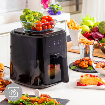 Air Fryer with Weighing Scale InnovaGoods Fryinn Balance 5000 Black 15
