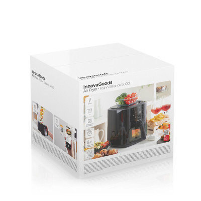 Air Fryer with Weighing Scale InnovaGoods Fryinn Balance 5000 Black 15
