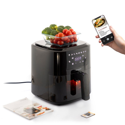 Air Fryer with Weighing Scale InnovaGoods Fryinn Balance 5000 Black 15