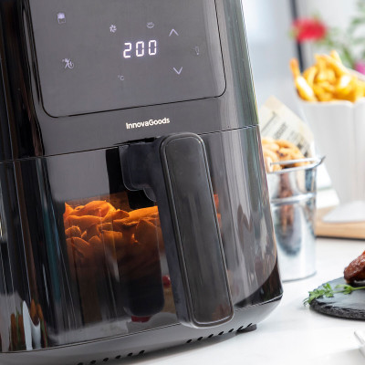 Air Fryer with Weighing Scale InnovaGoods Fryinn Balance 5000 Black 15