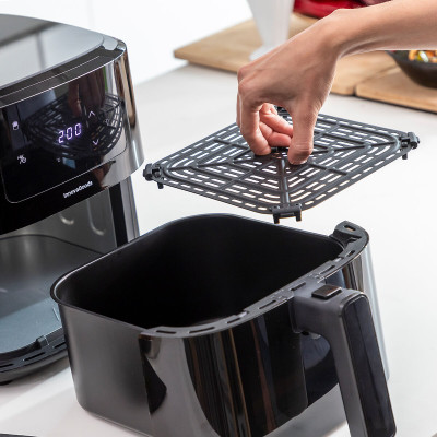 Air Fryer with Weighing Scale InnovaGoods Fryinn Balance 5000 Black 15