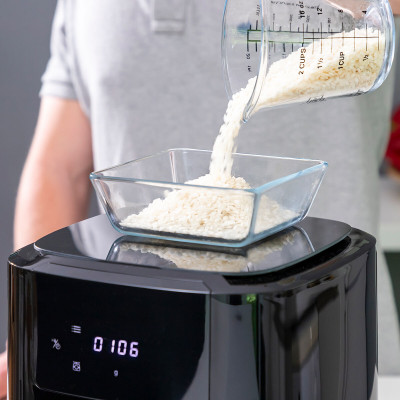 Air Fryer with Weighing Scale InnovaGoods Fryinn Balance 5000 Black 15