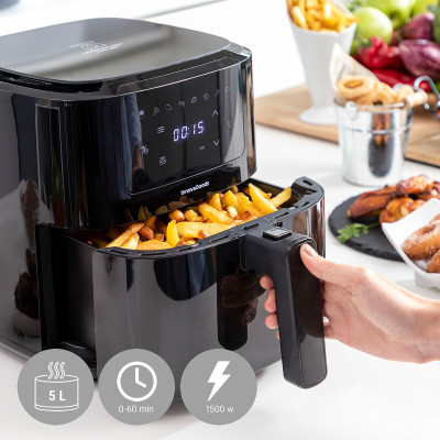 Air Fryer with Weighing Scale InnovaGoods Fryinn Balance 5000 Black 15
