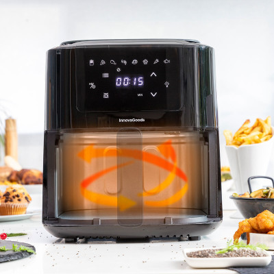 Air Fryer with Weighing Scale InnovaGoods Fryinn Balance 5000 Black 15